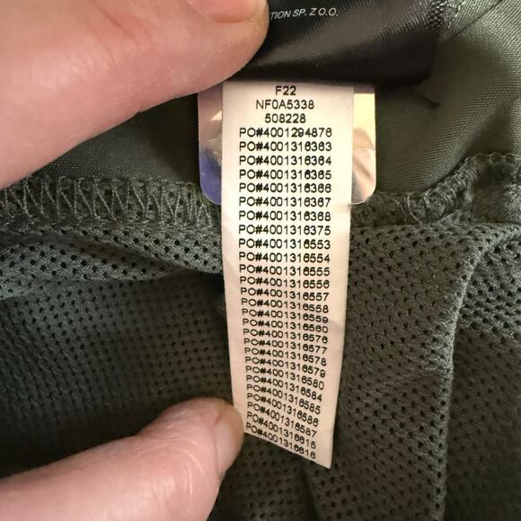 The North Face Mens Printed Class V Fanorak M Green Hiking Outdoors Gorpcore - Picture 10 of 14